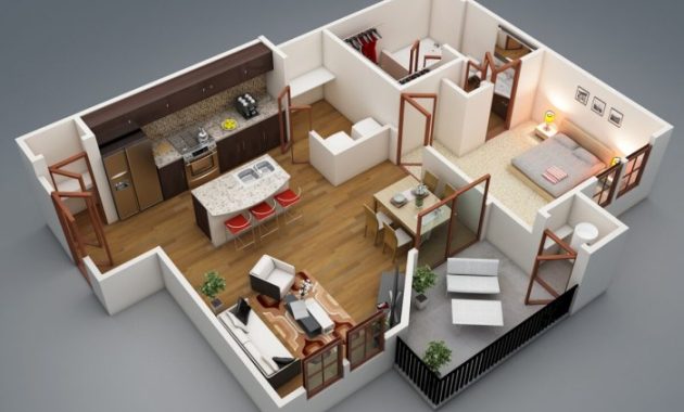 1 Bedroom House Design Space, Style, and Serenity