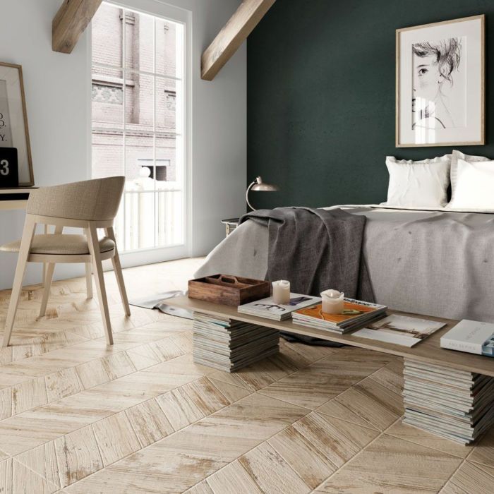 Bedroom floor tiles design