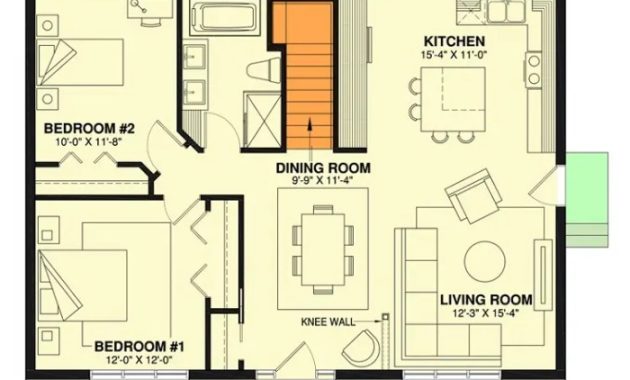 2 Bedroom House Design Plans & Styles