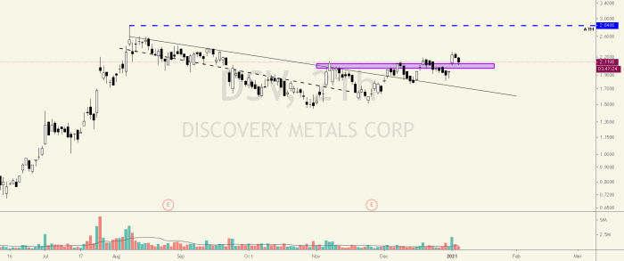 Dsv stock price