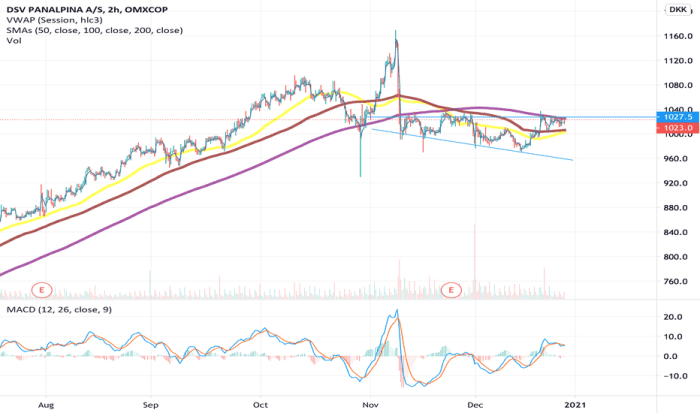 Dsv stock price